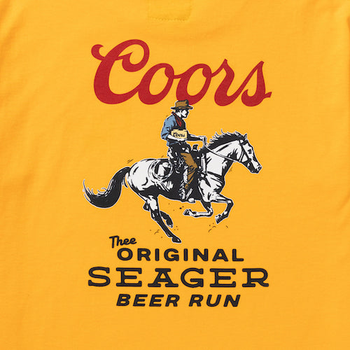 Seager X Coors Beer Run T-Shirts
