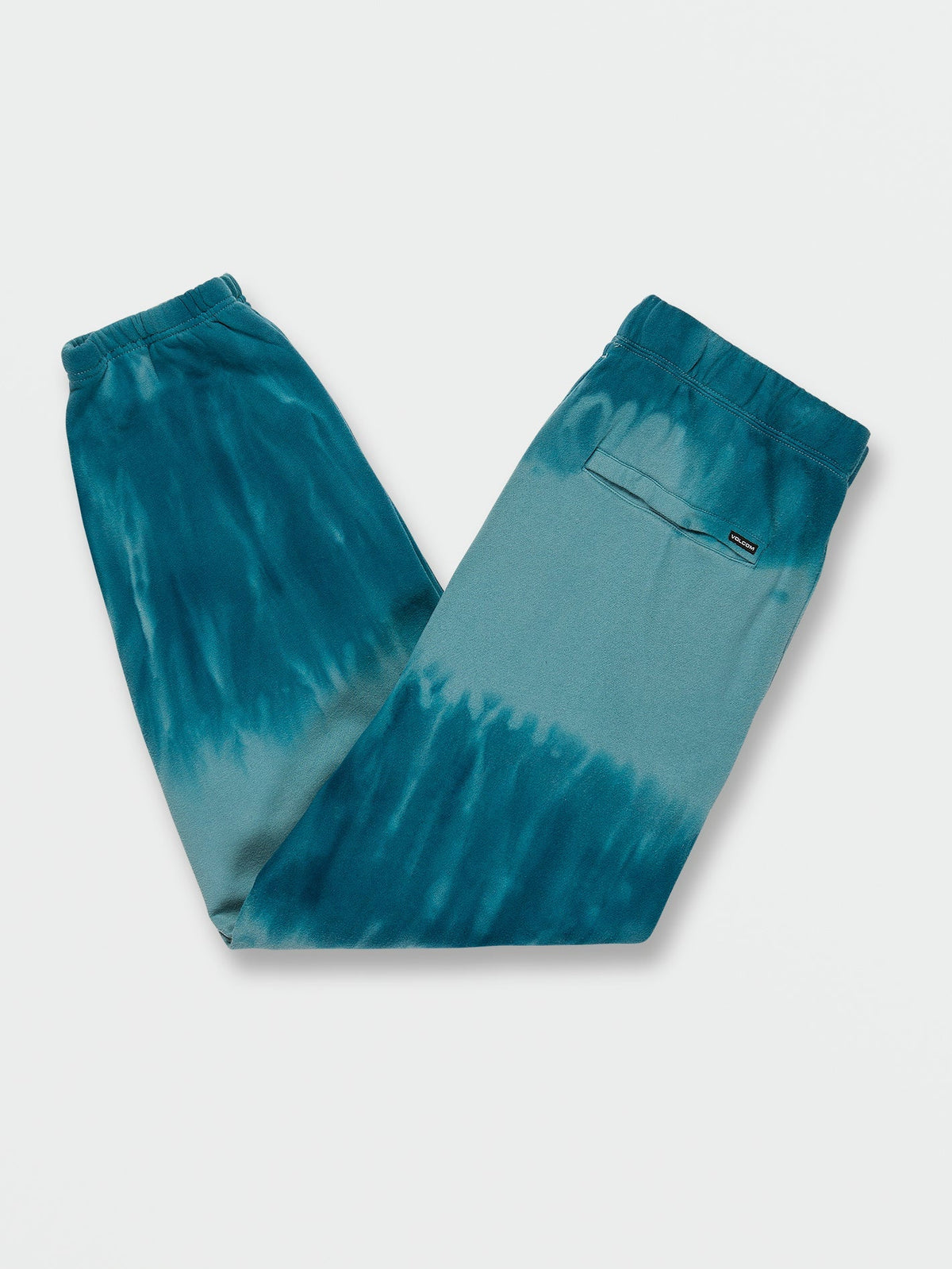 Iconic Stone Plus Elastic Waist Fleece Pants - Coastal Blue
