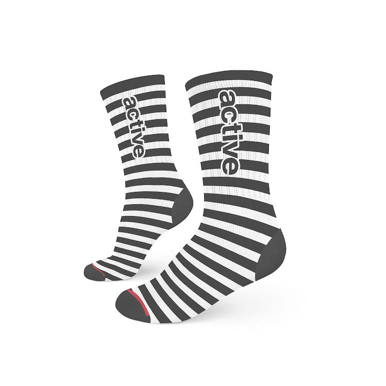 Active Uniform Stripe Sock