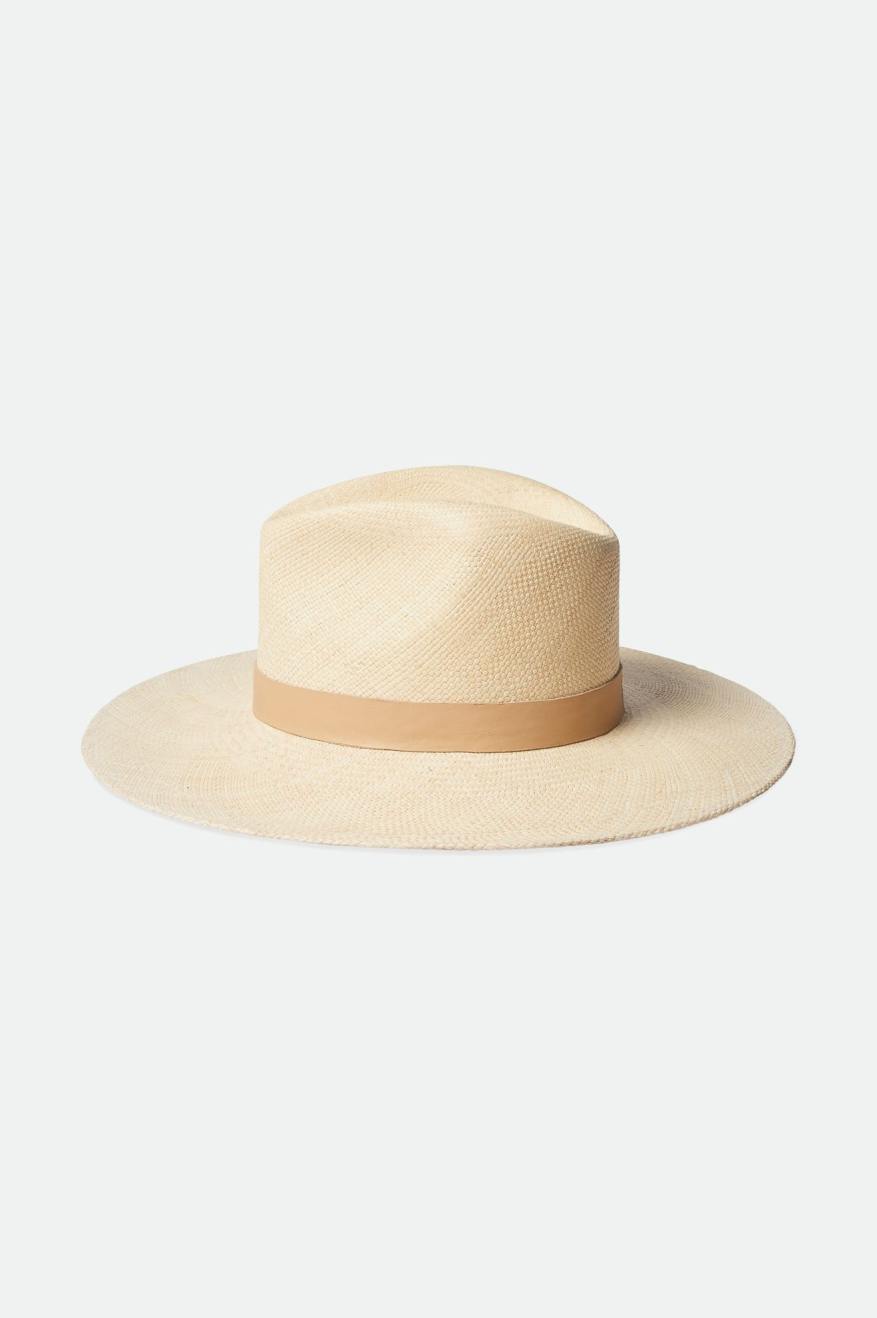 Harper Panama Straw Hat - Catalina Sand