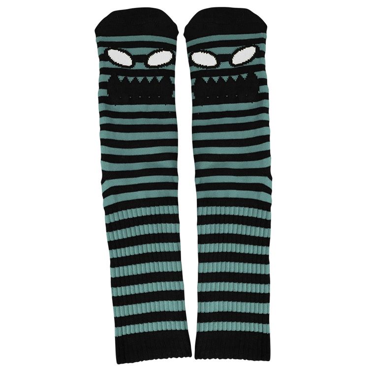 Monster Face Mini Stripes Sock