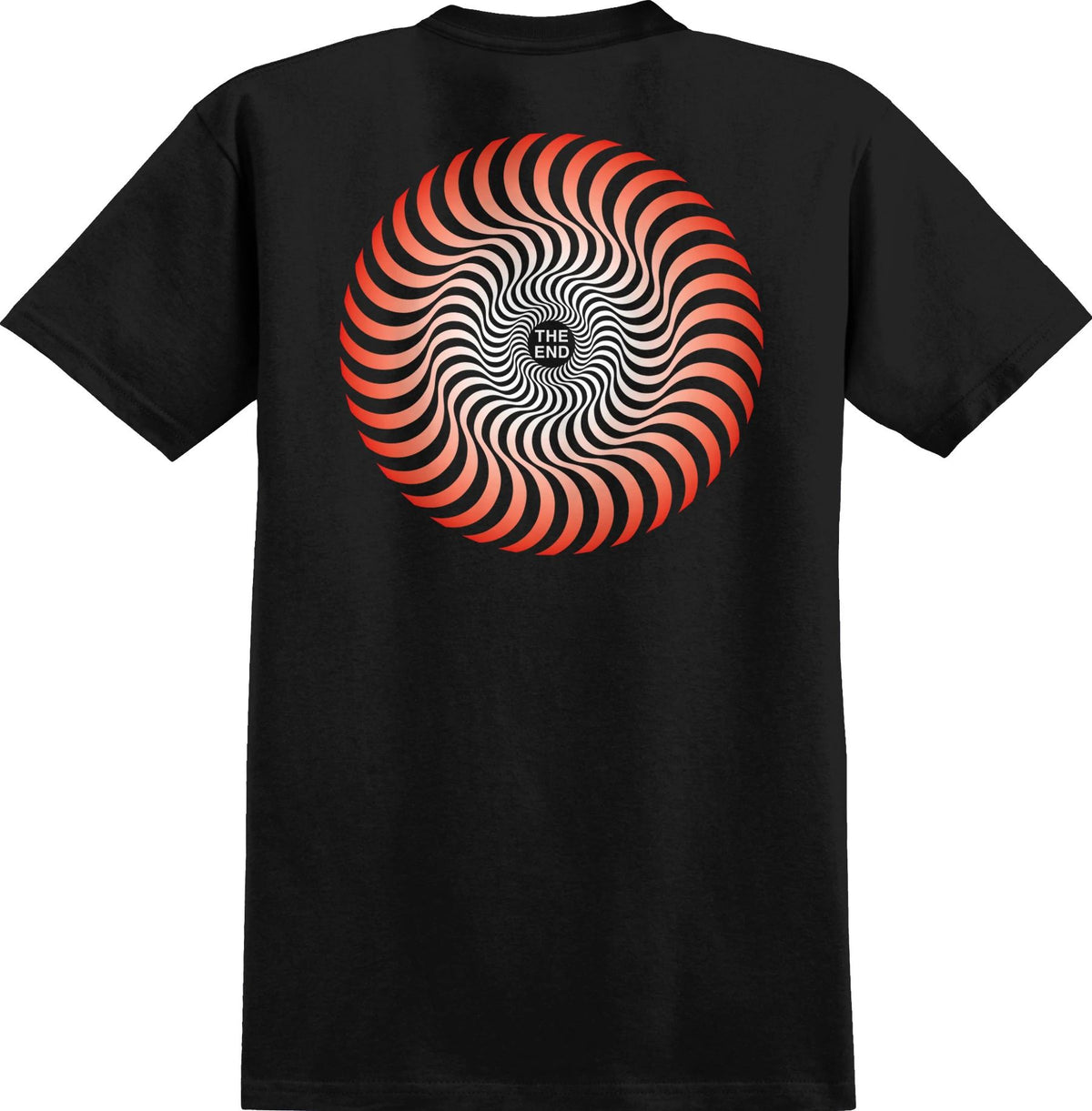 Classic Swirl Fade T-Shirt - Black