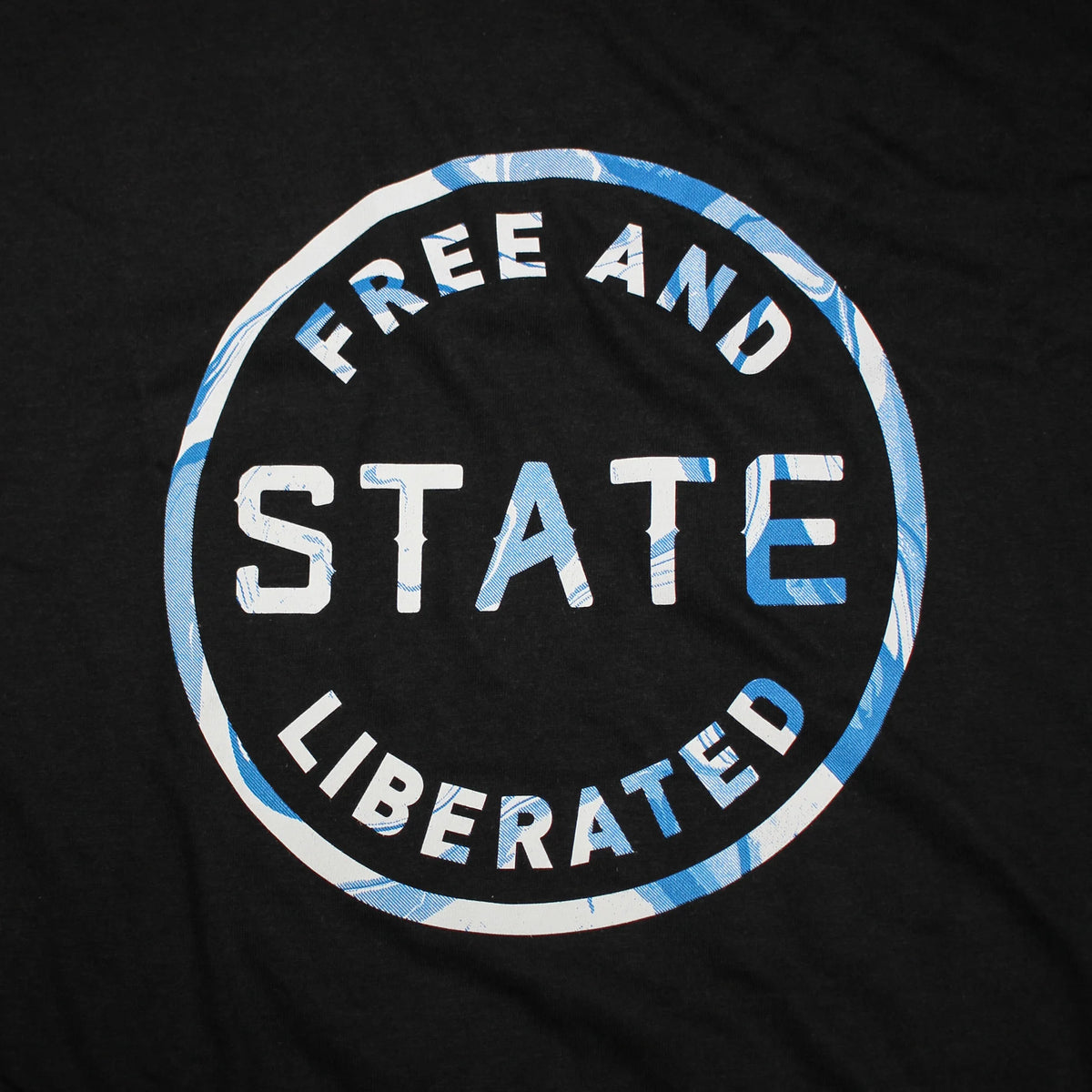 Free &amp; Liberated Marble T-Shirt