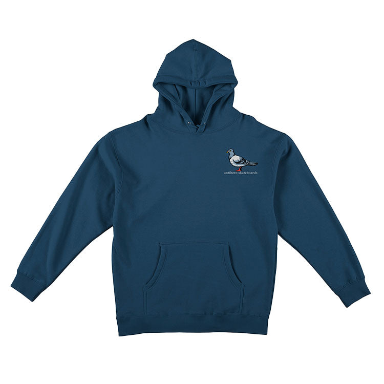 Lil Pigeon Hooded Sweatshirt - Slate Blue