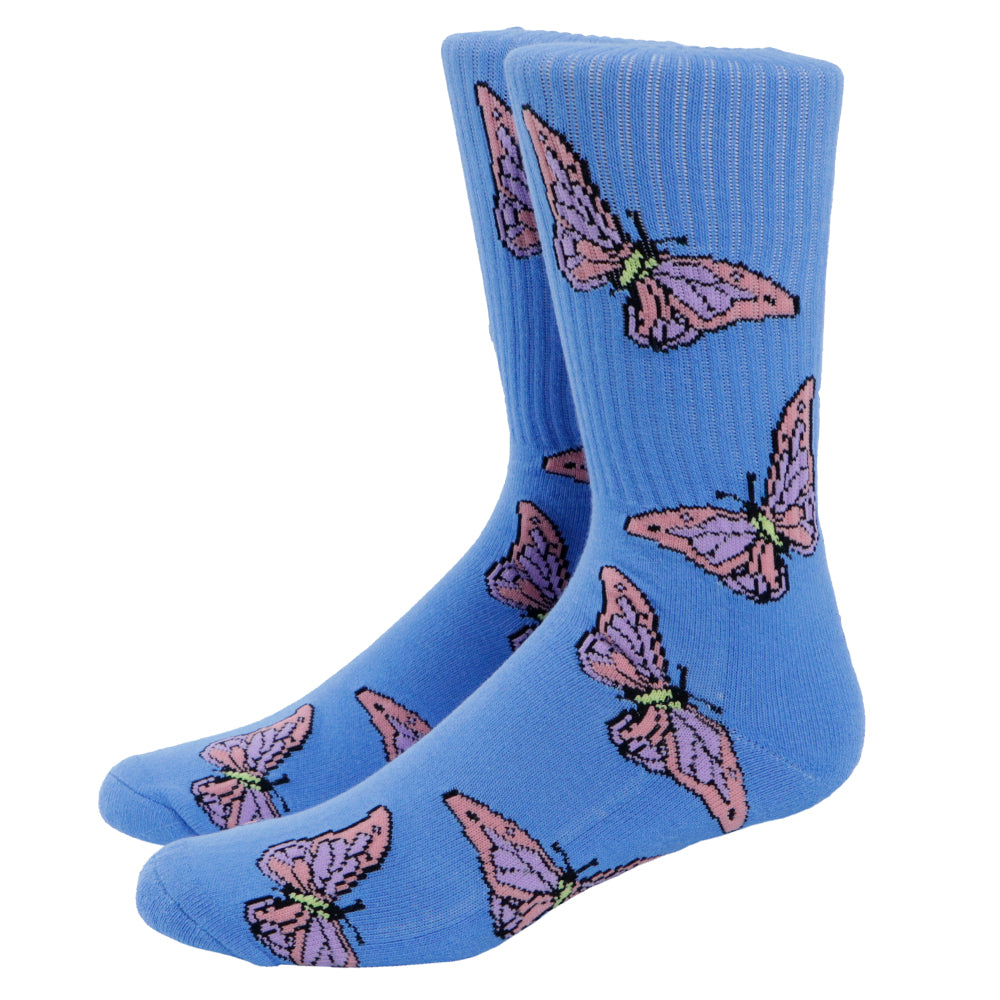 Butterfly Sock - Royal Blue