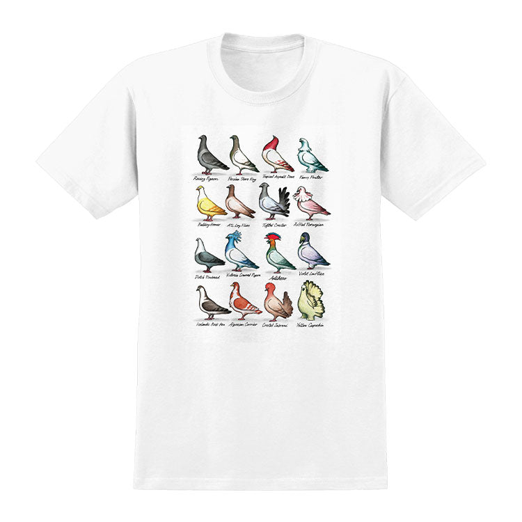 Show Pigeons T-Shirt - White