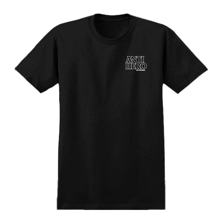 Lil Black Hero Outline T-Shirt - Black