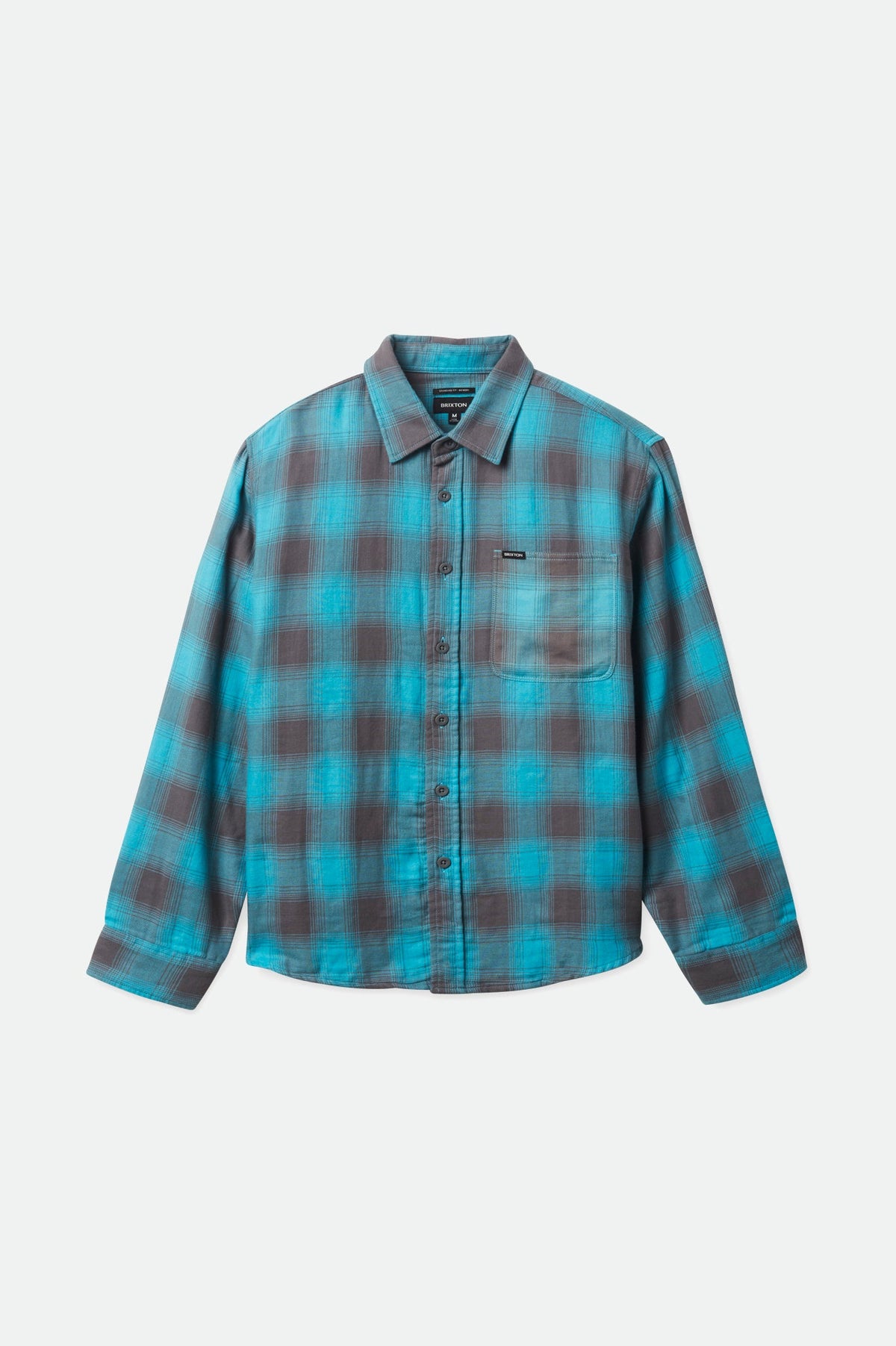 Bowery Soft Weave L/S Flannel - Blue Mirage